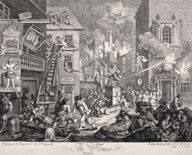'The Times,' 1762. Artist: William Hogarth