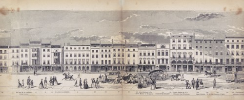 Panorama of London, 1849. Artist: George C Leighton