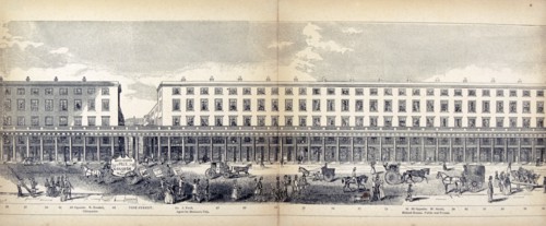 Panorama of London, 1849. Artist: George C Leighton