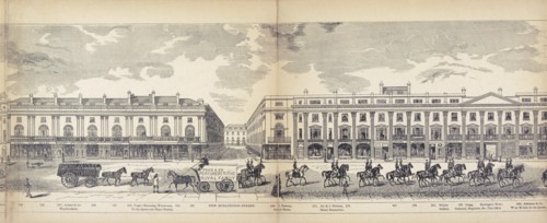 Panorama of London, 1849. Artist: George C Leighton
