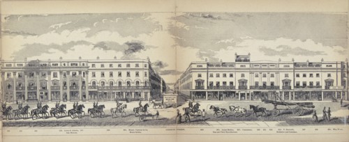 Panorama of London, 1849. Artist: George C Leighton