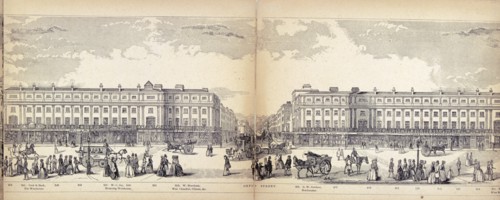 Panorama of London, 1849. Artist: George C Leighton
