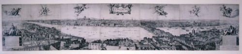 View of London from the south, 1832. Artist: Robert Martin