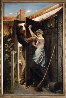 'Sailor with Crab', 1874. Artist: Hendricus Jacobus Burgers