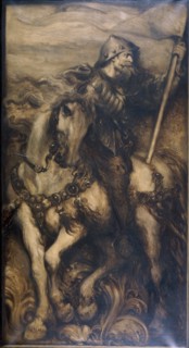 'A Standard Bearer', 1886. Artist: Sir John Gilbert