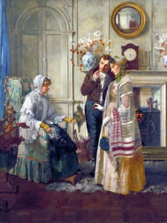 'Sweethearts', 1892. Artist: Walter Dendy Sadler