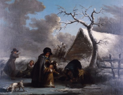 Skating', 1792. Artist: George Morland