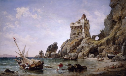 Salerno, Italy, 1849. Artist: Edward William Cooke