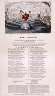 Purity of the River Thames, 1832. Artist: George Cruikshank