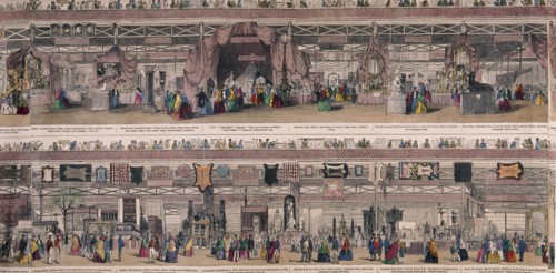 Great Exhibition, Crystal Palace, Hyde Park, London, 1851. Artist: Anon