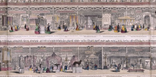 Great Exhibition, Crystal Palace, Hyde Park, London, 1851. Artist: Anon