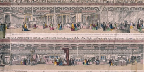Great Exhibition, Crystal Palace, Hyde Park, London, 1851. Artist: Anon
