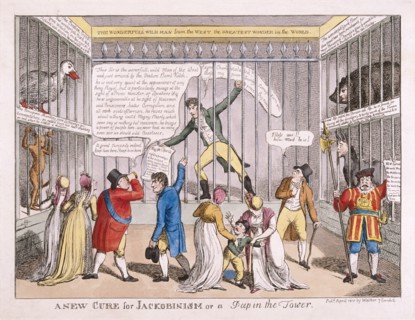 Sir Francis Burdett's imprisonment in the Tower of London, 1810. Artist: Anon