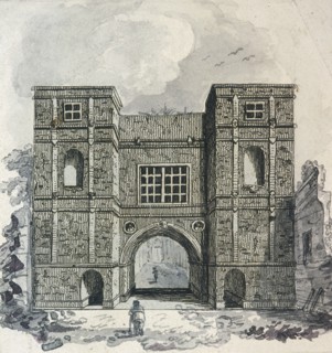 Aldgate, London, (1800?). Artist: Anon
