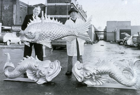 Weather vanes, Billingsgate Market, c1981. Artist: Anon