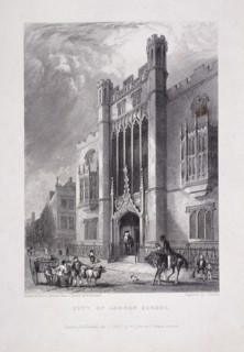 City of London School, London, 1837. Artist: John Woods