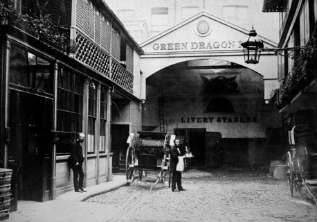 Green Dragon Inn, Bishopsgate, London