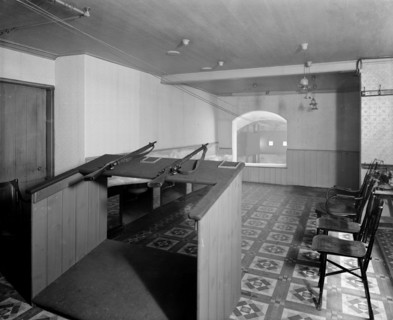 Rifle range at the AA offices, London, 1914