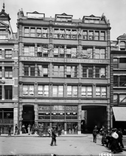 Wood Street Buildings, Fore Street, London, 1899