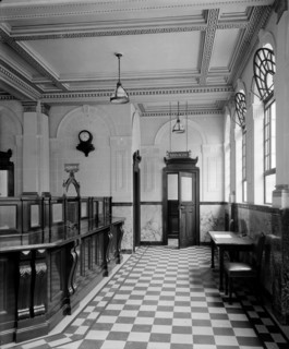 The main banking hall at the National Bank, Baker Street, Westminster, London, 1926