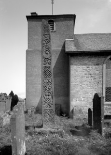 The Bewcastle Cross, Bewcastle, Cumbria, 1958