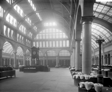 Interior of the Corn Exchange, Mark Lane, London
