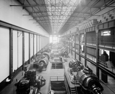 London Transport Generating Station, Lots Road, Chelsea, London, 1905