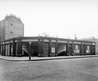 Marylebone Underground Station, Great Central Street, London, 1907