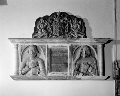 The Carew monument, St Mary's Church, Bickleigh, Devon, 2000