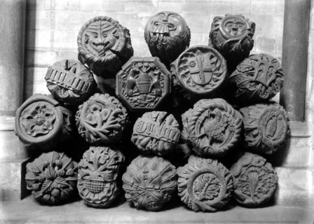 Roof bosses, Southwark Cathedral, London