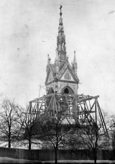 Albert Memorial, Kensington Gardens, Westminster, London, c1870. Creator: Unknown.