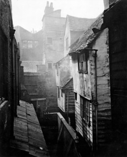 Rear of Cloth Fair, City of London, 1877. Creators: John Bool, Alfred Bool.