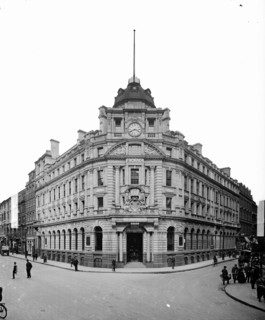 London and South Western Bank, corner of Gracechurch and Fenchurch Streets, London, 1912