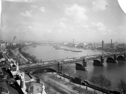 Waterloo Bridge and the River Thames, London
