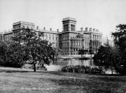 West front of the Foreign Office, Whitehall, London, after 1873. Creator: Unknown.