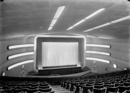 Auditorium of the Odeon, Claremont Road, Surbiton, London, c1934