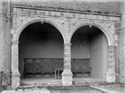 South loggia at Bramshill House, Hampshire, 1928