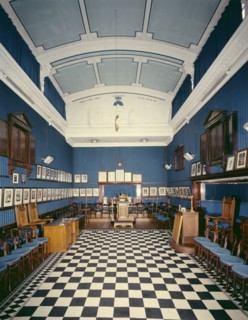 Interior view of the Masonic Hall, Pangbourne, Berkshire, 2000