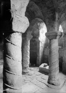 Crypt of St Wystan's church, Repton, Derbyshire