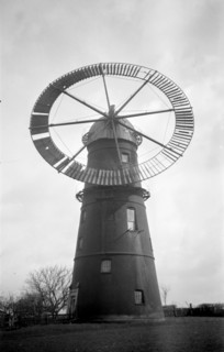 The tower mill at Haverhill, Suffolk, 1932