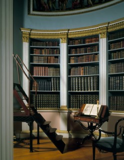 The library, Kenwood House, Hampstead, London, 1989