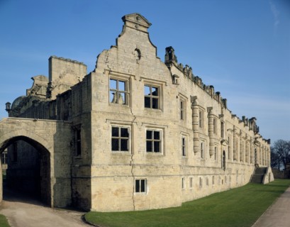 Apartments at the northern end of the Terrace Range at Bolsover Castle, Derbyshire, 2000