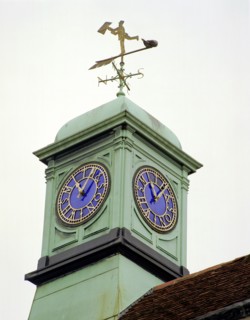 Clock and cupola, the former Assembly Rooms, Salisbury, Wiltshire, 2000