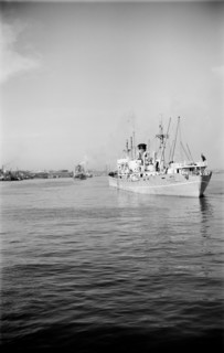 Shipping in Gravesend Reach on the River Thames, c1945-c1965