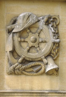 Sculptural detail, Eltham Palace, London, 1999