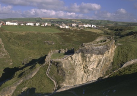 Tintagel Castle, Cornwall, 1998