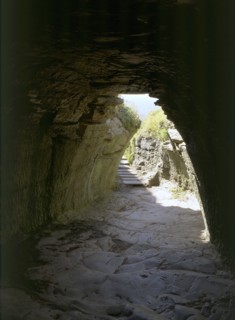 The Tunnel, Tintagel Island, Cornwall, 1998