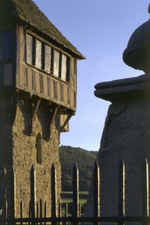 Detail of Stokesay Castle, Shropshire, 1997