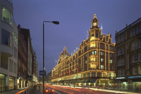 Harrods Department Store, Brompton Road, Kensington, London, 2000