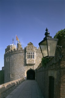 The gatehouse bastion of Walmer Castle, Deal, Kent, 1998
